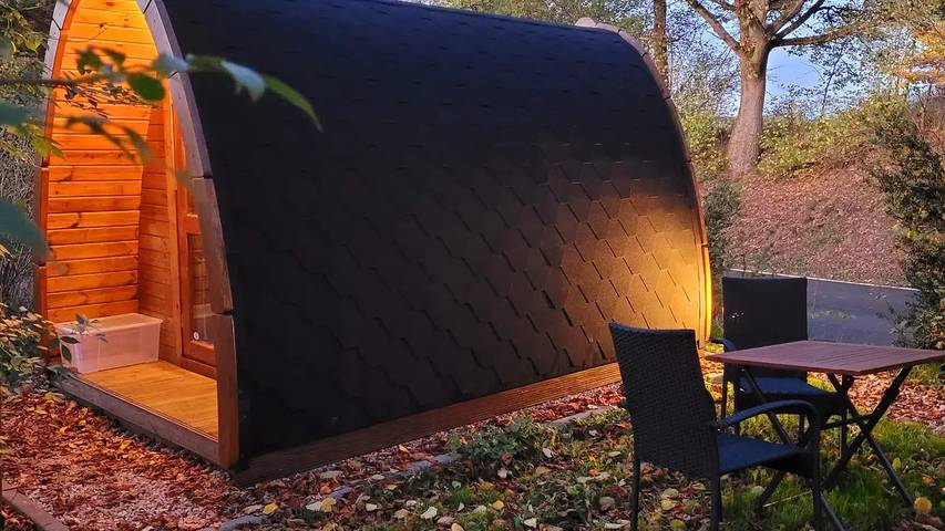 Hütte für 2 Personen, mit Garten und Sauna im Nahetal - 4