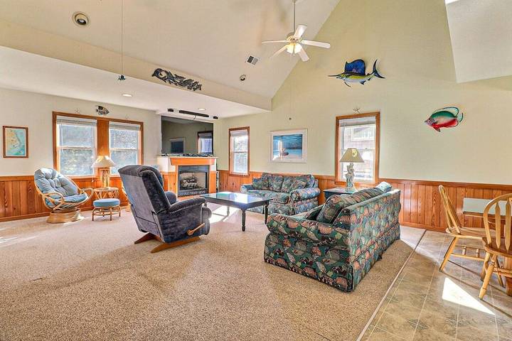 Vacation house for 10 people, with terrace and hot tub in Nags Head