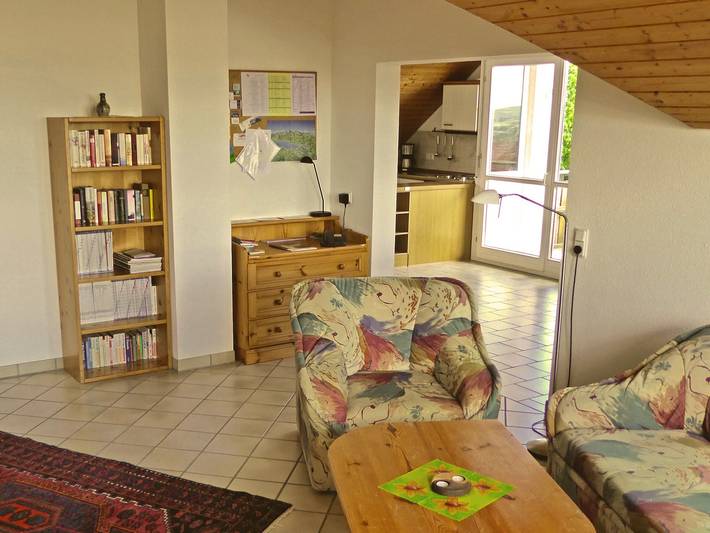 Appartement entier, Appartement "Sonntag" avec vue sur les montagnes, balcon et Wi-Fi in Frickingen, Region Bodensee-Oberschwaben