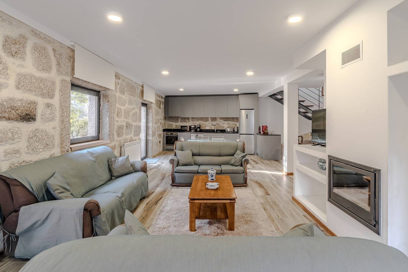 Casa Vilarinha Gerês: Ferienhaus mit Balkon und Wlan in Vieira do Minho, Braga Distrikt