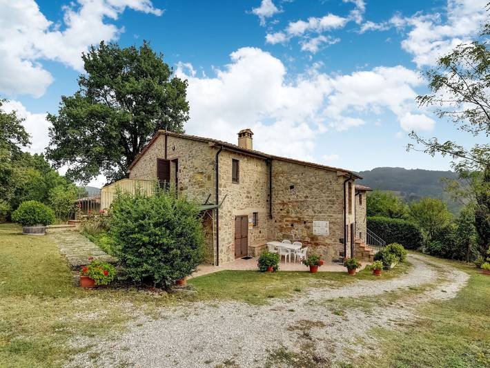 Villa pour 8 personnes, avec piscine, animaux acceptés dans Val d'Orcia