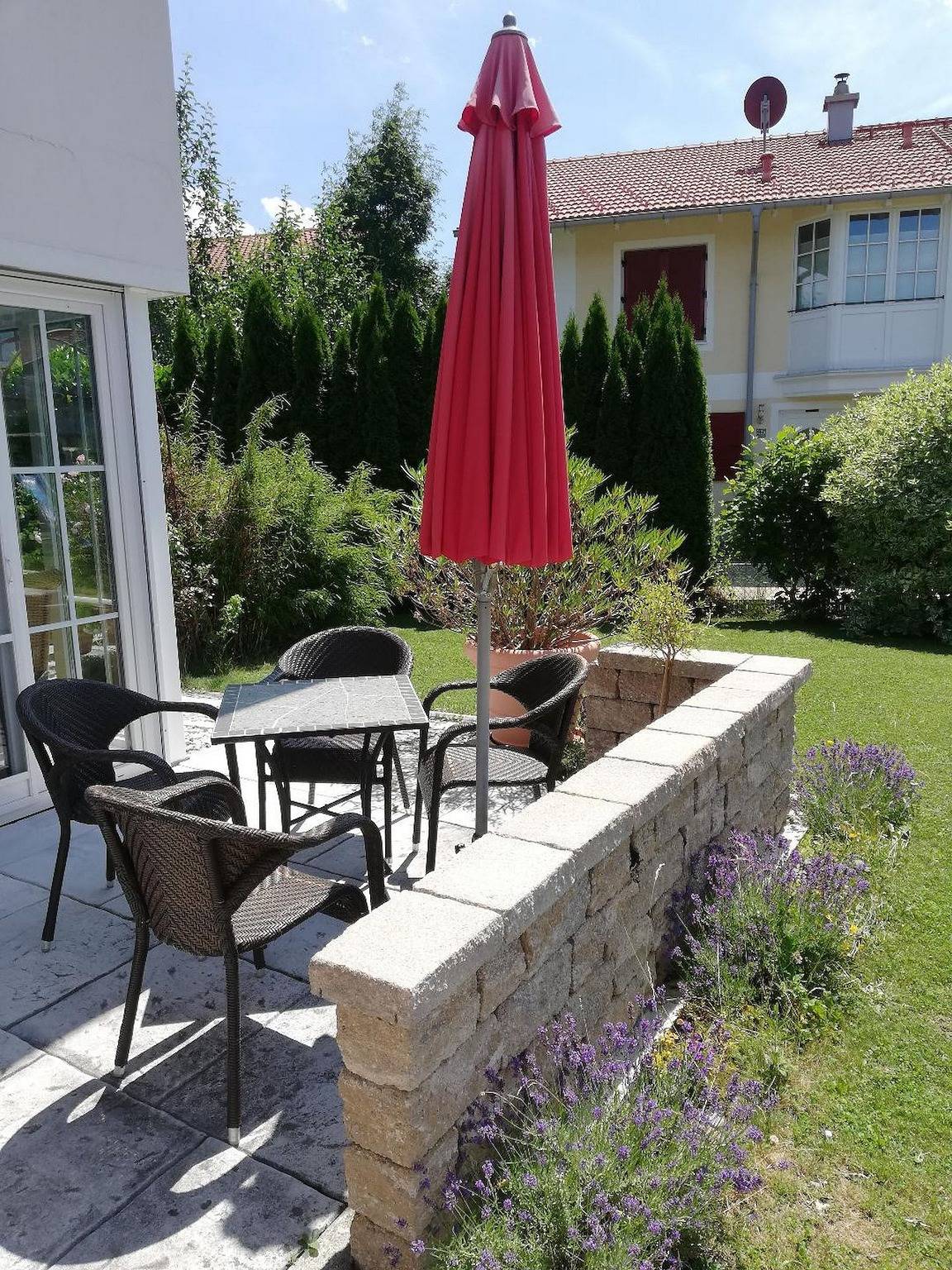 Ganze Ferienwohnung, Ferienwohnung am Golfplatz - Ferienwohnung Am Golfplatz, 35m², Terrasse in Grassau, Chiemsee