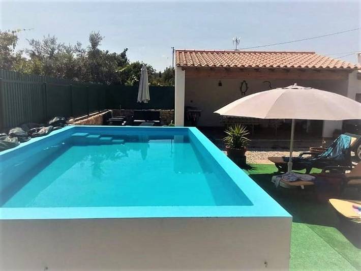 Casa de férias para 6 pessoas, com vista e piscina e ainda jardim, com animais de estimação em Distrito de Portalegre