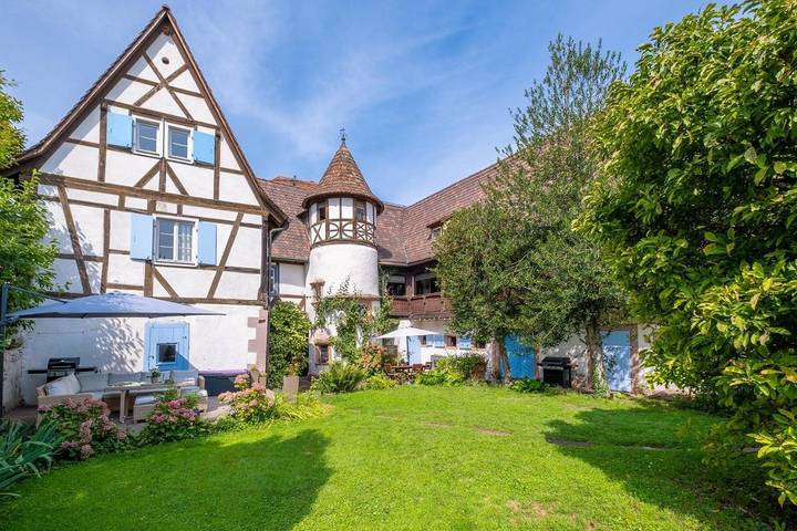 Ferienwohnung für 4 Personen, mit Terrasse und Garten sowie Ausblick in Wissembourg