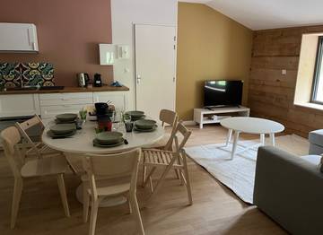 Gîte pour 4 personnes, avec balcon, animaux acceptés dans Les Piards