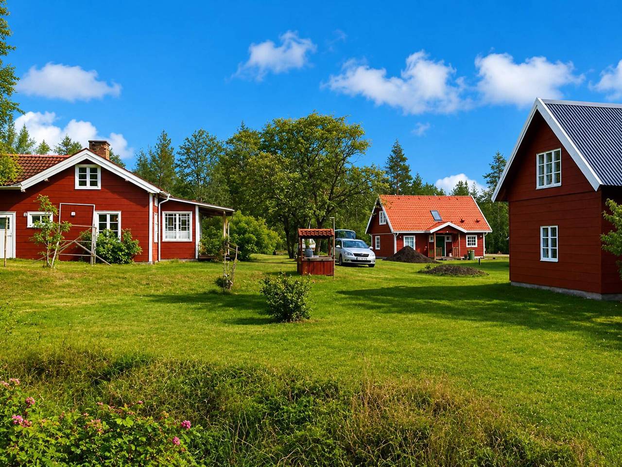 Idyllisk semester med privat strand in Nybro