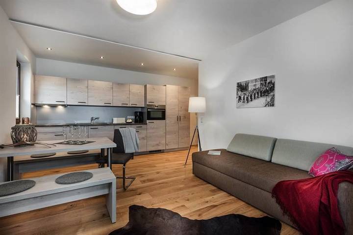 Ganze Ferienwohnung, App."Resl"1 Sz.+Wohn-Schlafz./Bad/Terasse. in Hohe Tauern, Dorfgastein