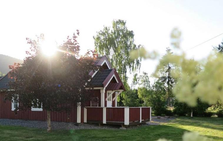 Ferienhaus für 4 Personen, mit Ausblick und Garten, mit Haustier