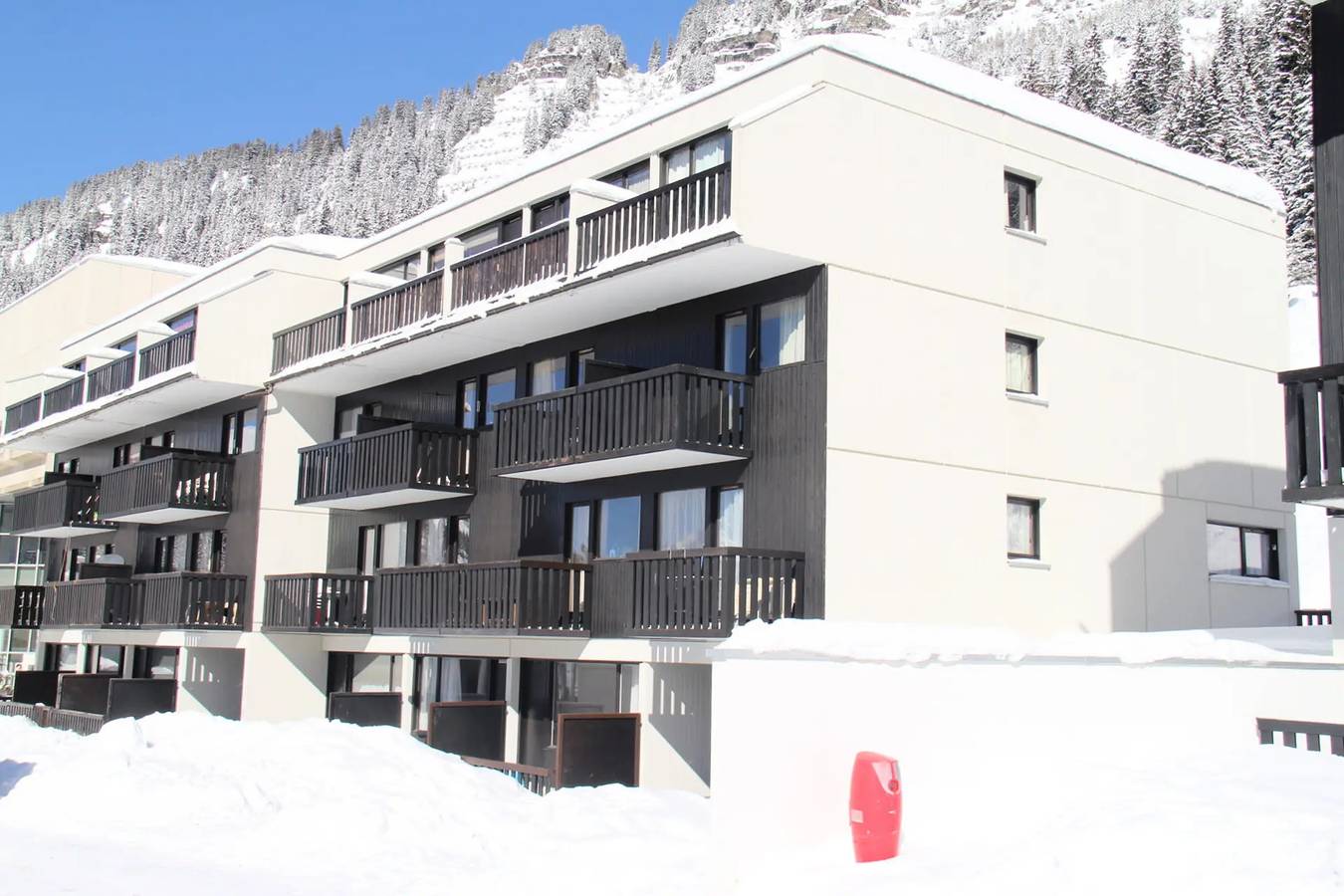 Studio entier, Studio confortable · Centre station · Balcon in Flaine, Arâches-la-Frasse