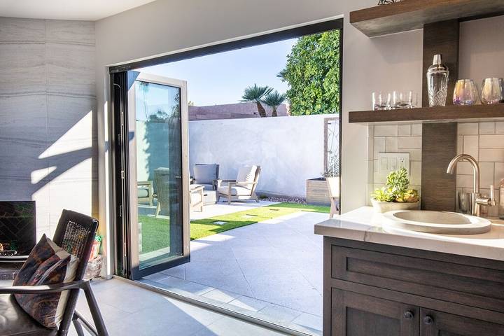 Vacation rental for 6 people, with pool and terrace as well as hot tub, with pets in McCormick Ranch