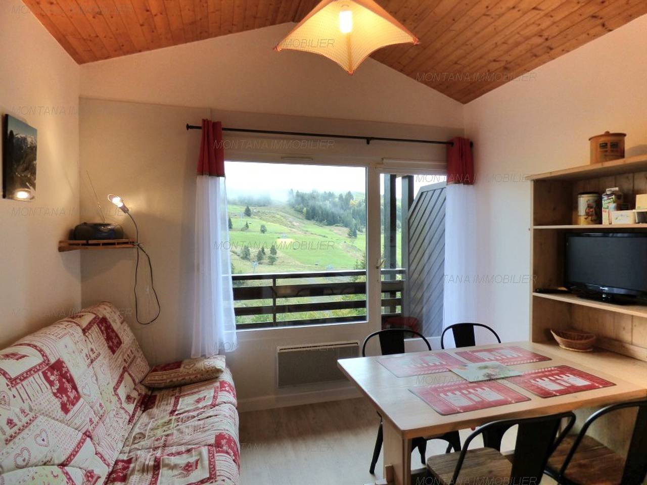 Ganzes Studio, Helles Studio + Bergbereich, 4 Pers, Samance, Le Grand-Bornand in Chinaillon, Le Grand-Bornand