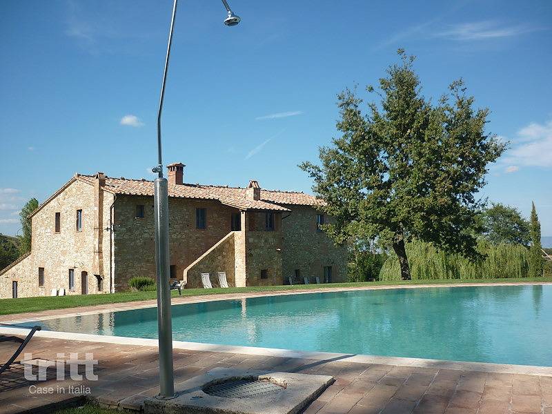 Tritt — Beautiful holiday villa for 14 people with swimming pool in the heart of the famous Montepulciano wine region of Tuscany in Provincia de Siena