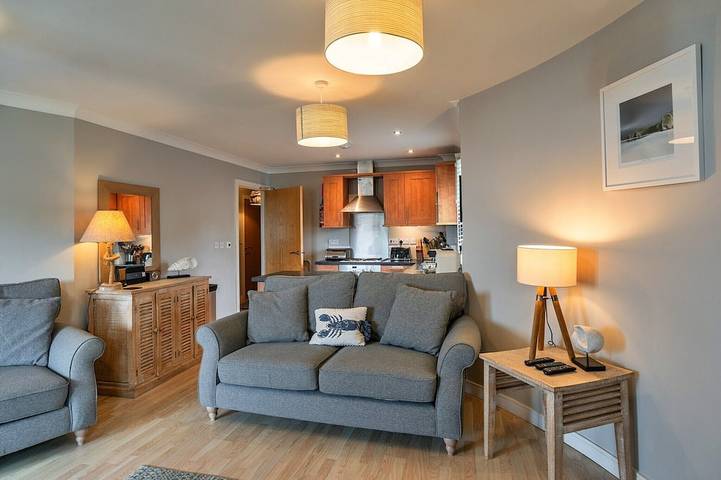 Holiday rental for 4 people, with balcony in Watergate Bay