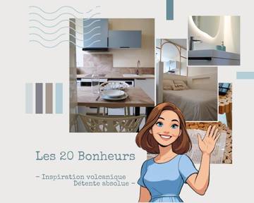 Gîte pour 3 personnes, avec balcon à Aubière