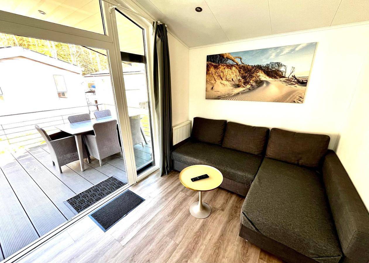 Ganze Wohnung, Beach Chalet- Sauna inklusive Kinder und Hunde Willkommen in Gronenberg, Scharbeutz