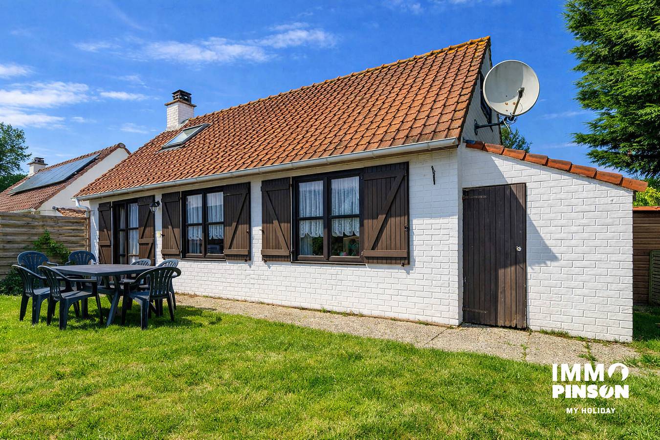 Immo Pinson Bv — Duinhoek Ii 118 White Dune Cottage in Adinkerke, De Panne