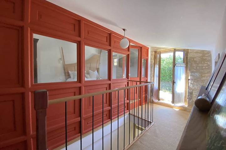 Stylish house with fabulous view of the medieval hilltop village Cordes sur Ciel in Cordes-sur-Ciel, Albi und Umgebung