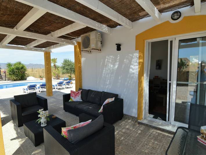 Casa rural para 4 personas, con jardín además de piscina y terraza, Se admiten mascotas en Mazarrón - 3