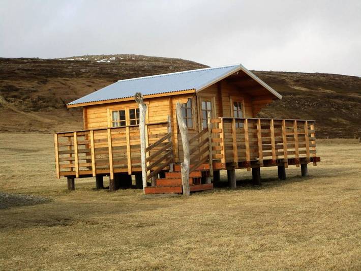Chalet pour 3 personnes, avec balcon ainsi que vue et jardin en Islande - 2