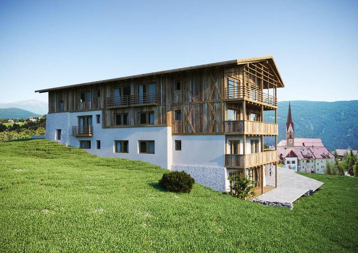 Hütte für 2 Personen, mit Garten und Sauna am Kronplatz