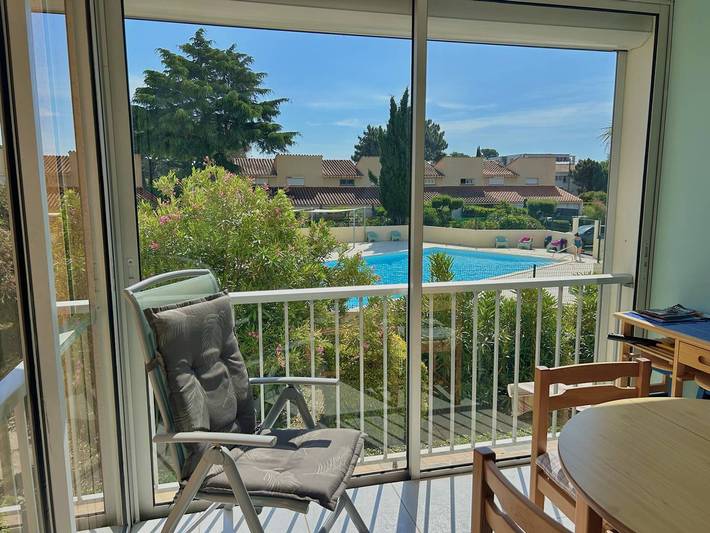 Appartement de vacances pour 4 personnes, avec piscine