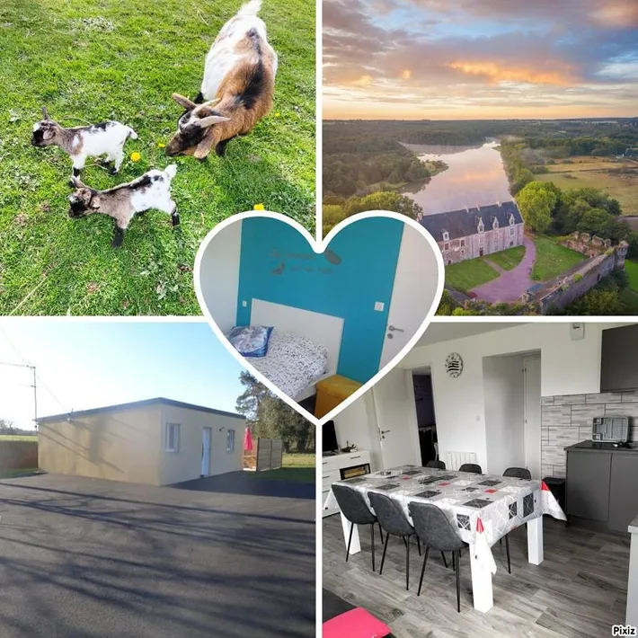 Maison de vacances pour 4 personnes, avec jardin et terrasse - 1