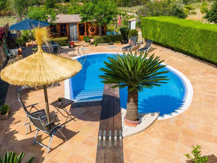 Casa rural para 2 personas, con Balcón/Terraza además de Jardín y Piscina en las Islas Baleares - 4