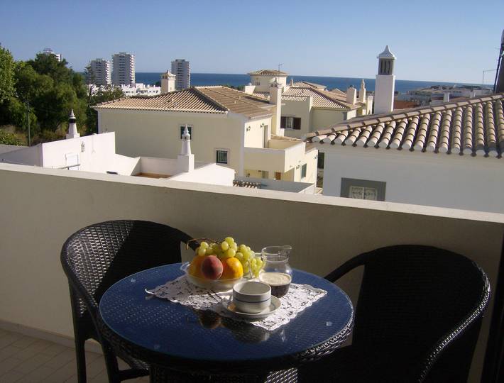Casa de férias para 4 pessoas, com Varanda e Terraço em Alvor