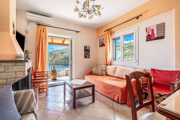 Gîte pour 5 personnes, avec Balcon à Leucade - 3
