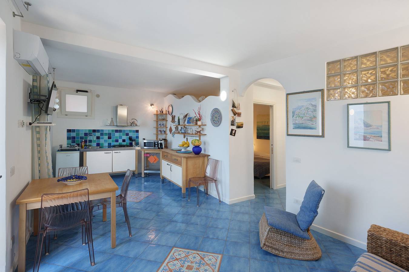Appartement 'Il Geco Praiano' met Uitzicht op Zee, Wi-Fi en Airconditioning, foto 7