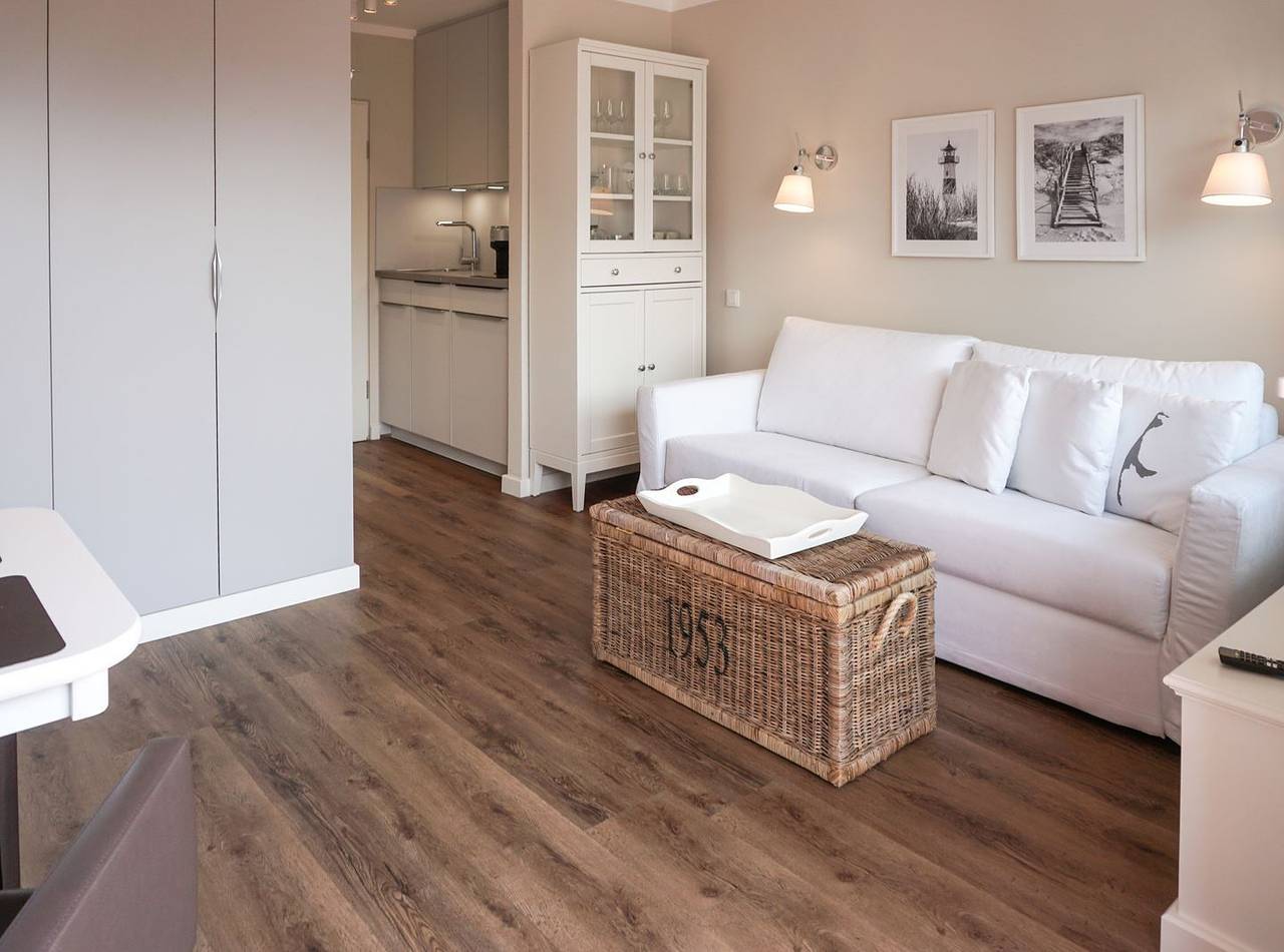 Ganze Wohnung, Inselliebe pur! Viel mehr Sylt-Style können Sie nicht buchen in Wenningstedt, Sylt