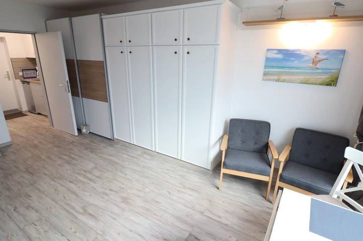 Ferienwohnung für 2 Personen, mit Balkon/Terrasse und Sauna sowie Meerblick und Balkon in Sahlenburg - 4