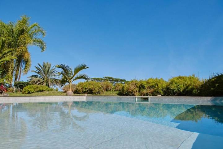Maison de vacances pour 6 personnes, avec piscine ainsi que jardin et vue