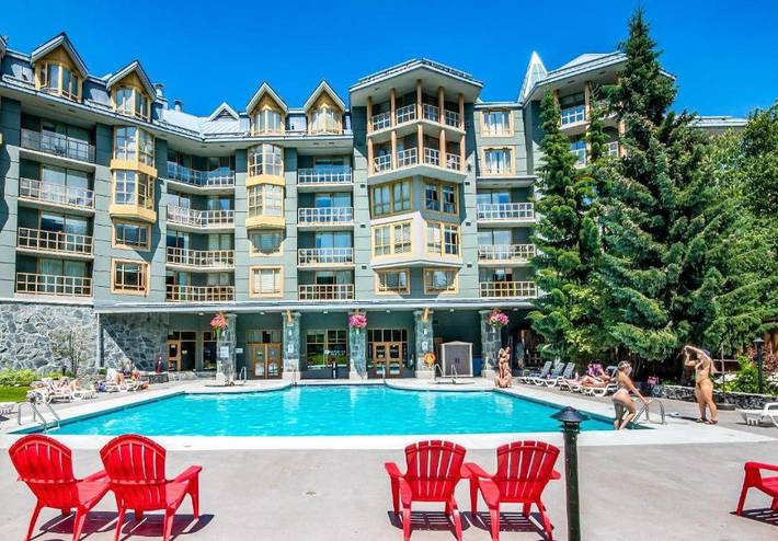 Vakantiewoning voor 2 personen, with uitzicht and zwembad as well as sauna in Whistler