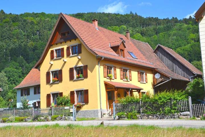 Gîte pour 2 personnes, avec Terrasse ainsi que Jardin et Vue à Metzeral