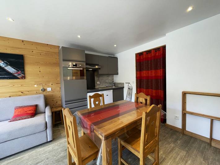 Gîte pour 4 personnes, avec balcon dans Les Menuires - 3