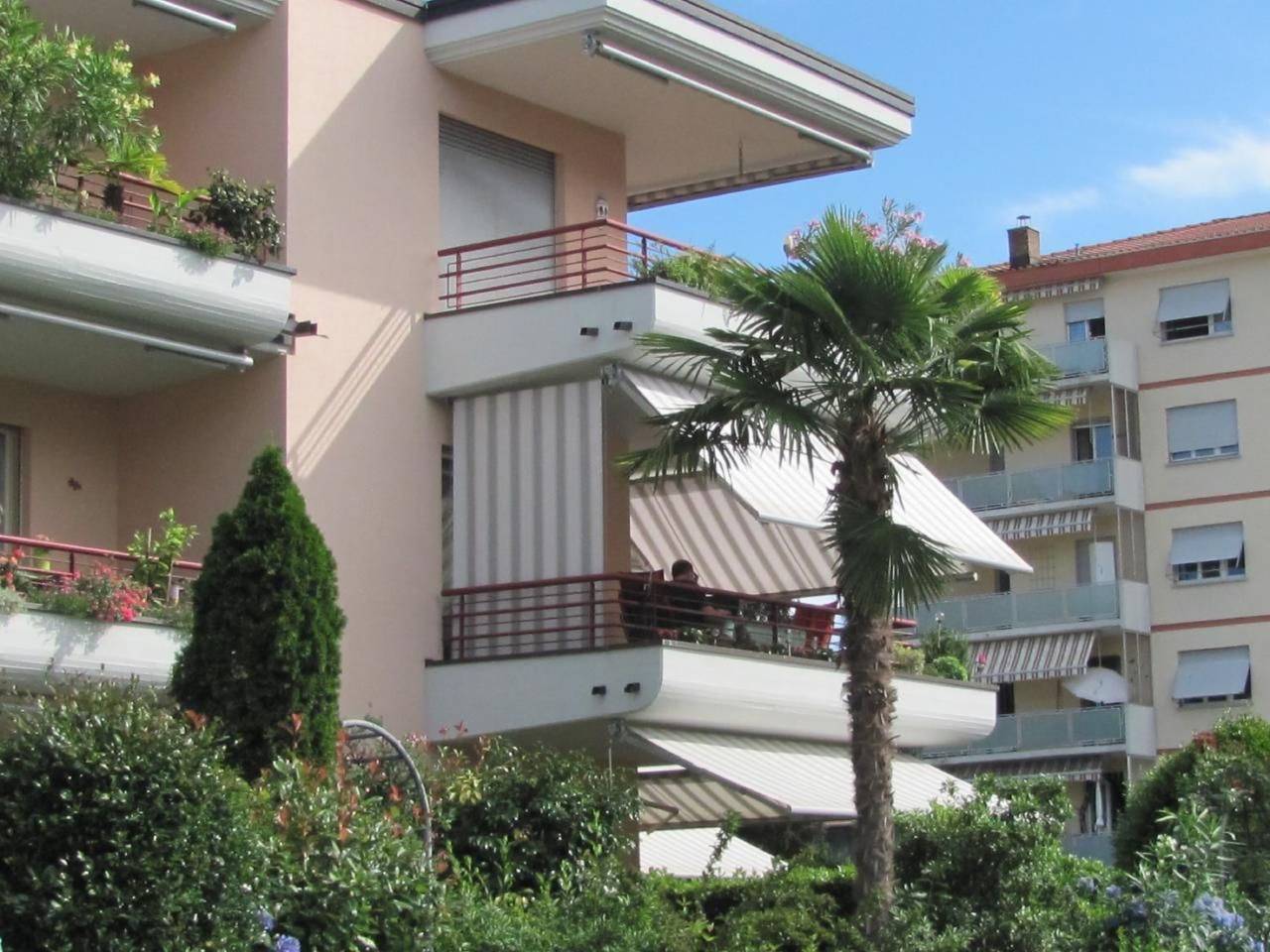 Ganze Wohnung, 2 Zimmer Gartenwohnung mit Pool in Caslano, Luganersee