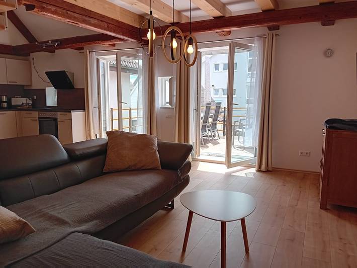 Entire holiday apartment, Holiday apartment for 4 people with balcony in Bad Buchau, Landkreis Biberach