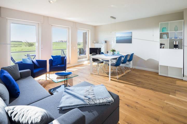 Ferienwohnung für 5 Personen, mit Balkon und Terrasse