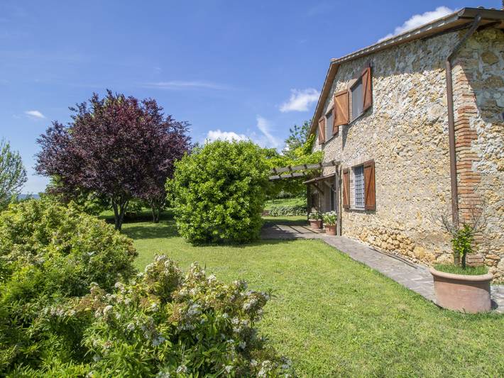 Ferienhaus für 4 Personen, mit Ausblick und Garten sowie Balkon - 1