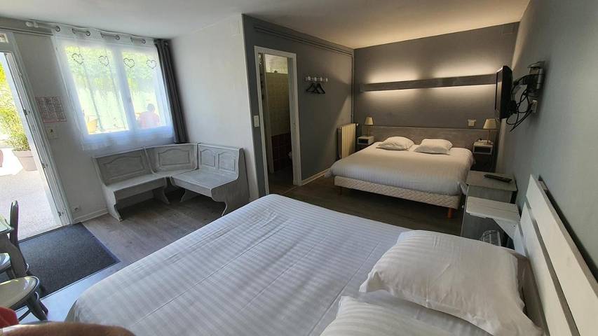 Hôtel pour 2 personnes, avec vue et terrasse à Neufchâtel-en-Bray - 2
