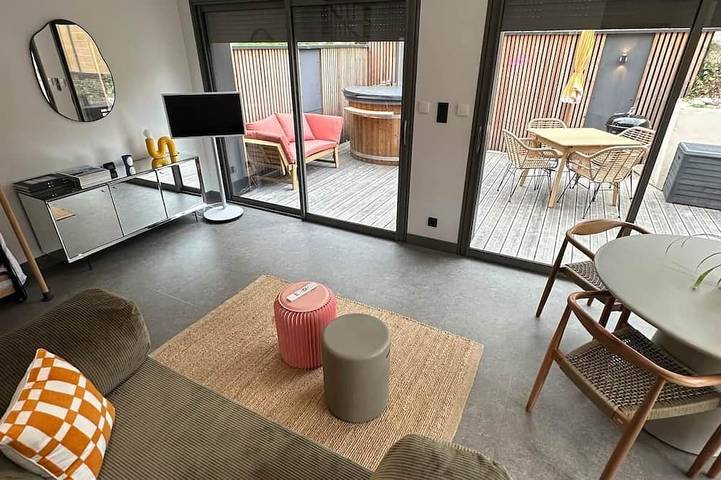 Ferienhaus für 4 Personen, mit Whirlpool, mit Haustier - 1