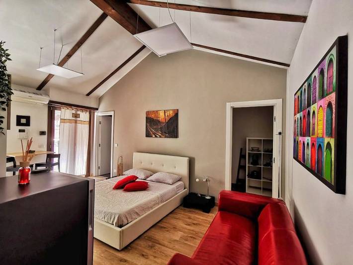 Appartamento per 2 persone, con Balcone e Terrazza nonché Giardino e Panorama a Chivasso
