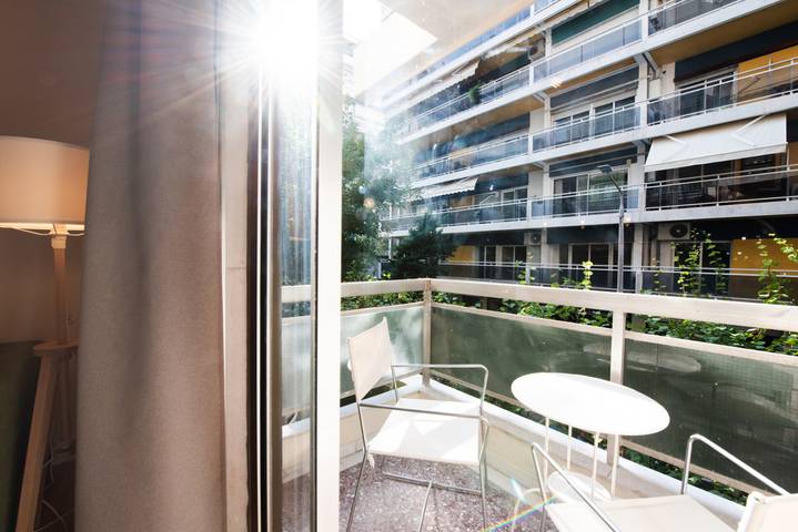 Ganze Wohnung, Ferienwohnung für 2 Personen mit Balkon in Ladadika, Thessaloniki und Umgebung