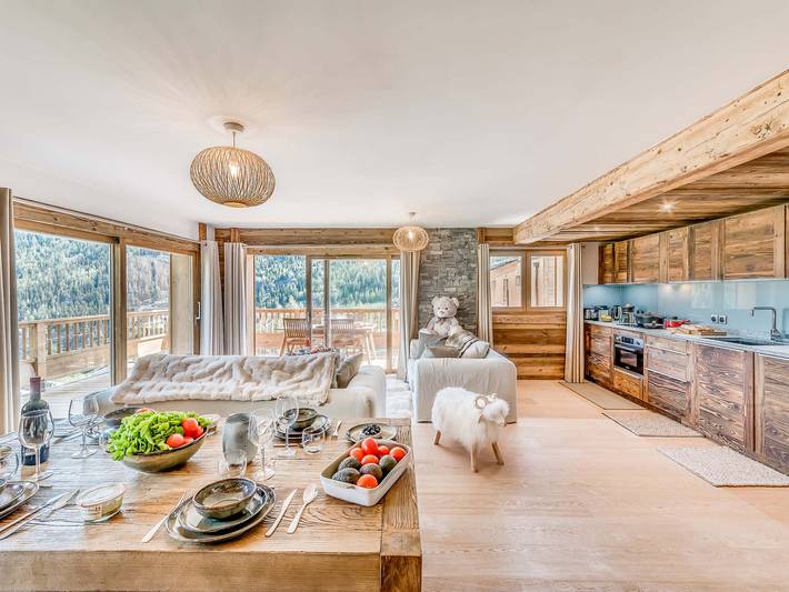 Gîte pour 8 personnes, avec piscine à Tignes - 3