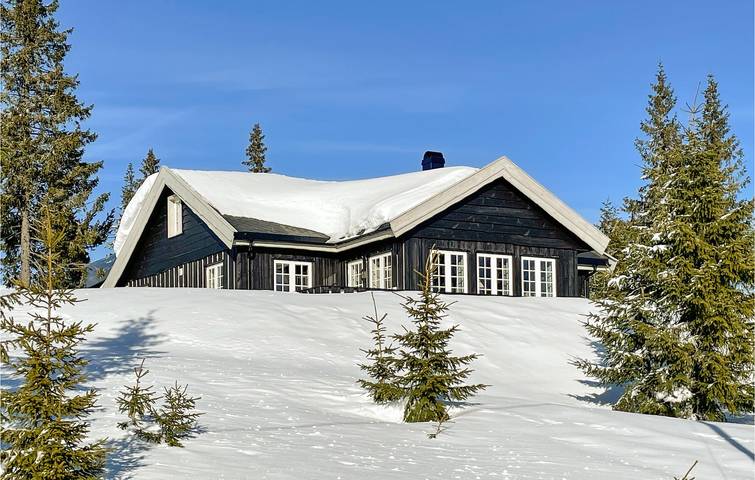 Location de vacances pour 8 personnes, avec terrasse ainsi que jardin et sauna dans Sjusjoen - 4