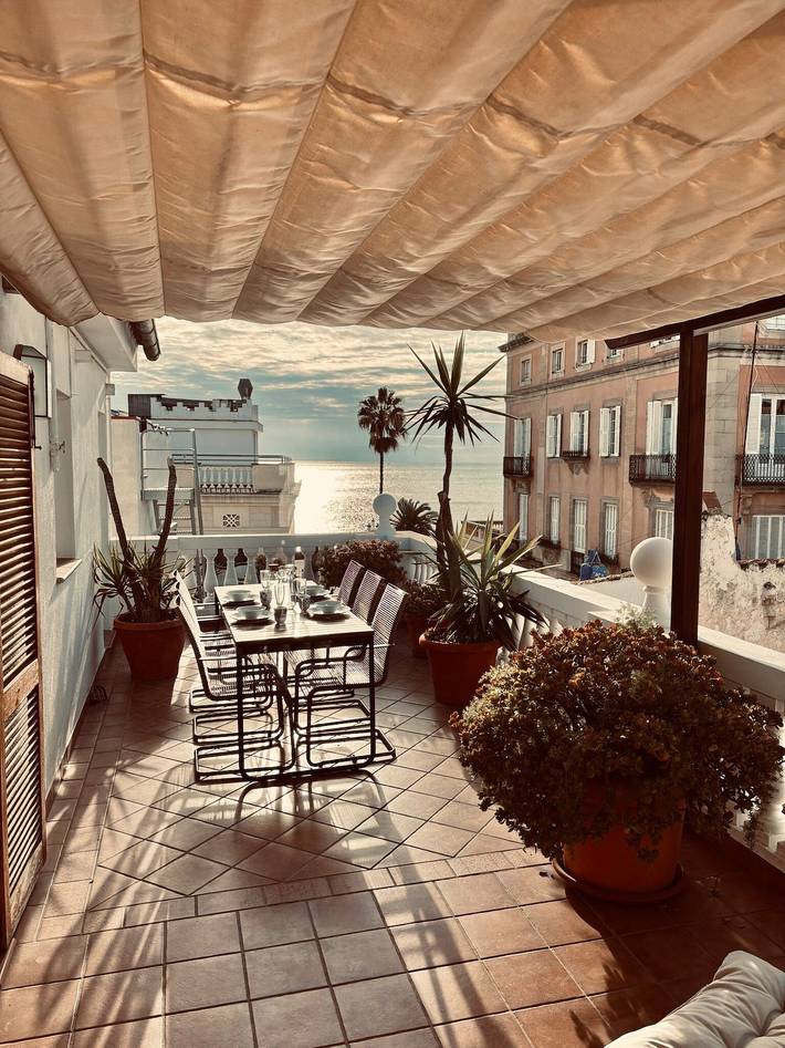 Apartamento entero, Apartamento de vacaciones para 4 personas con terraza in Platja de Sant Sebastià (Sitges), Sitges