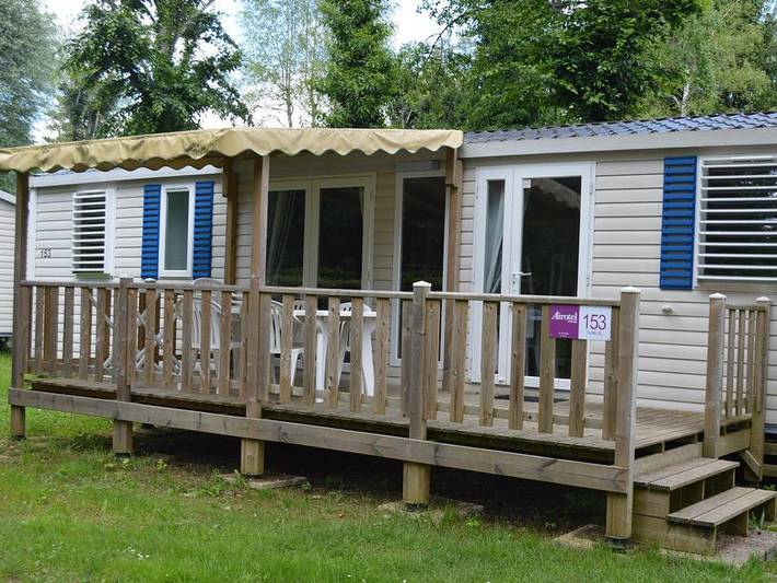 Camping le Moulin - Mobilheim 7 personen - Family Xl 40 m² - klimatisiert 6/7 pers. in Patornay, Französischer Jura
