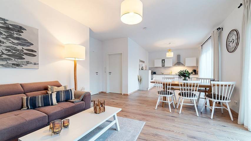 Ferienwohnung für 6 Personen, mit Terrasse und Garten in Eilsum