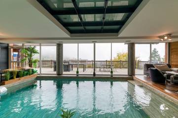 Appartement de vacances pour 14 personnes, avec vue sur le lac dans l' Isère